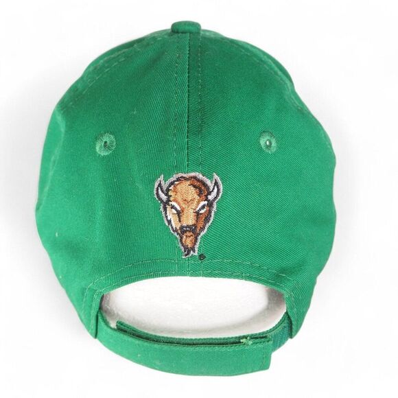 New Era Marshall Thundering Herd Strap Back Hat Kelly Green / White OS - Picture 3 of 7